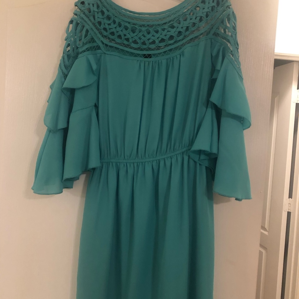 Teal boutique dress size small